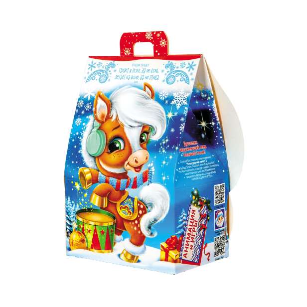 Детский сладкий новогодний подарок «Улыбка». Фото 2