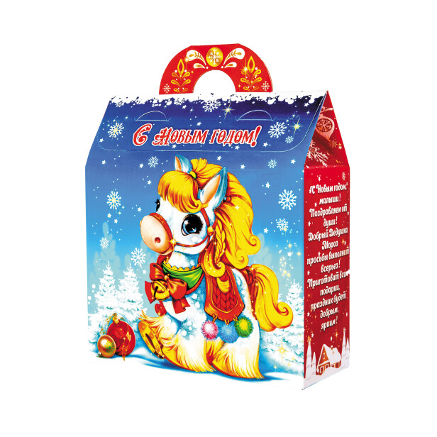 Детский сладкий новогодний подарок «Искорка». Фото 1