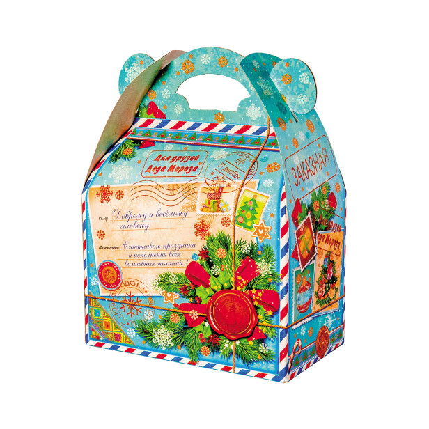 Детский сладкий новогодний подарок «Письмо ДМ». Фото 2