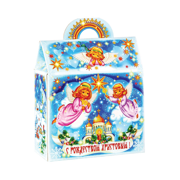 Детский сладкий новогодний подарок «Ангелы». Фото 2