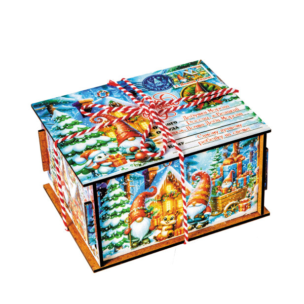 Детский сладкий новогодний подарок «Десерт». Фото 1