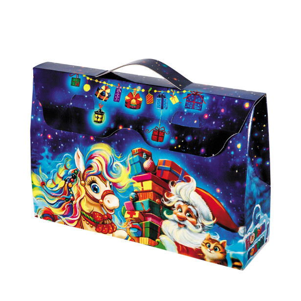 Детский сладкий новогодний подарок «Кейс». Фото 1