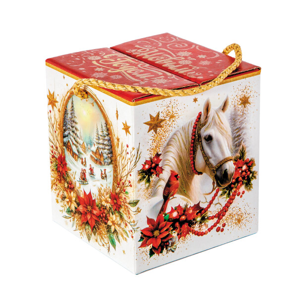 Детский сладкий новогодний подарок «Зимняя пора». Фото 1