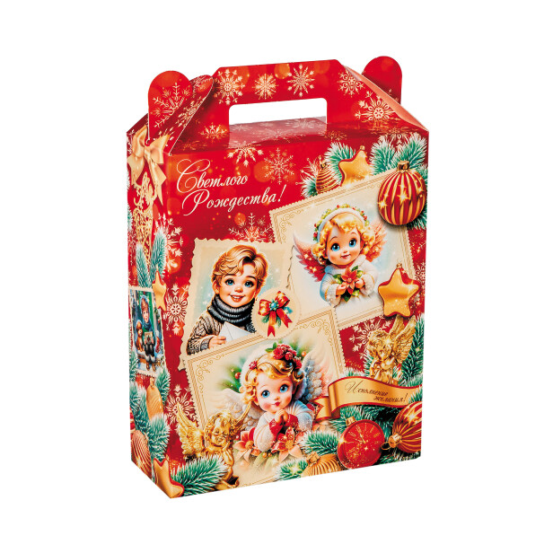 Детский сладкий новогодний подарок «Винтаж». Фото 1