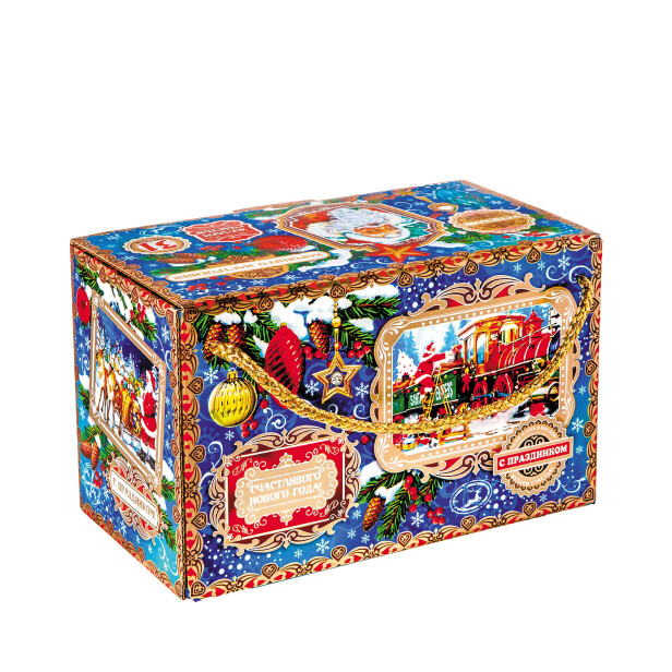 Детский сладкий новогодний подарок «Вести». Фото 2