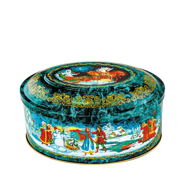 Детский сладкий новогодний подарок «Шкатулка». Фото 1