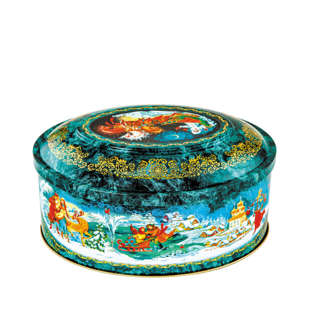 Детский сладкий новогодний подарок «Шкатулка». Фото 2