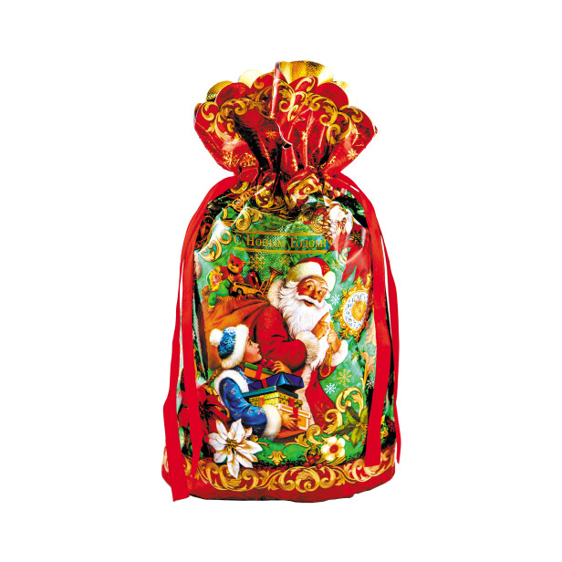 Детский сладкий новогодний подарок «Мешочек №1». Фото 1