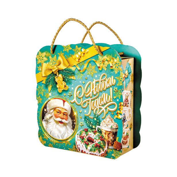Детский сладкий новогодний подарок «Ретро». Фото 1