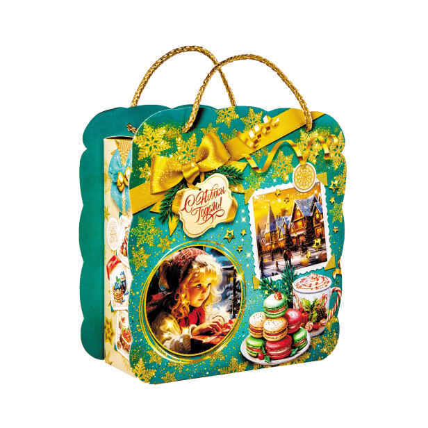 Детский сладкий новогодний подарок «Ретро». Фото 2
