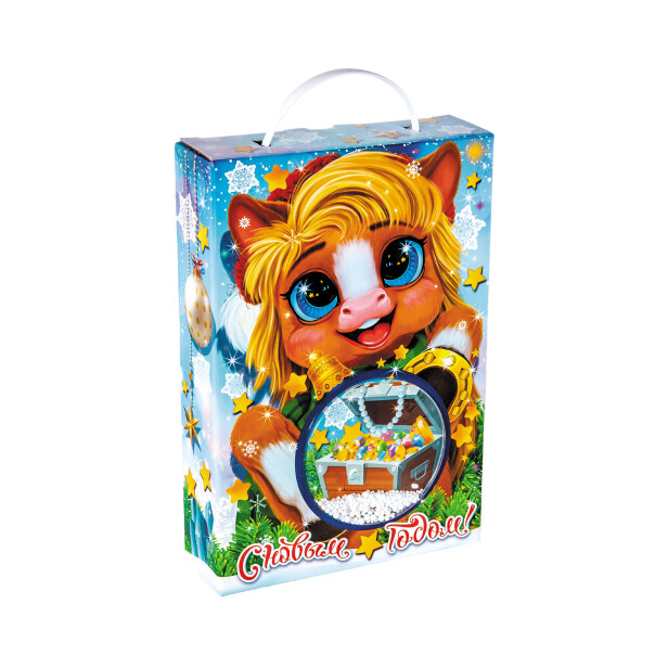 Детский сладкий новогодний подарок «Везунчик». Фото 1