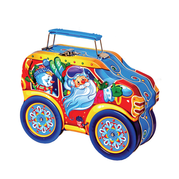 Детский сладкий новогодний подарок «Джип». Фото 1