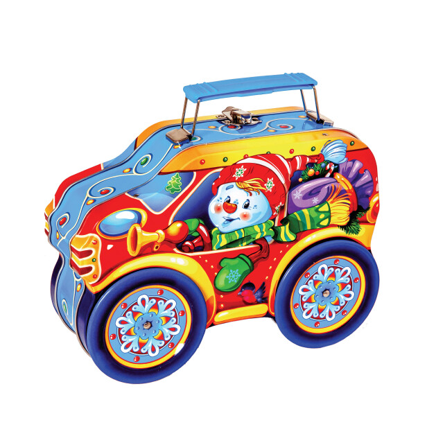 Детский сладкий новогодний подарок «Джип». Фото 2
