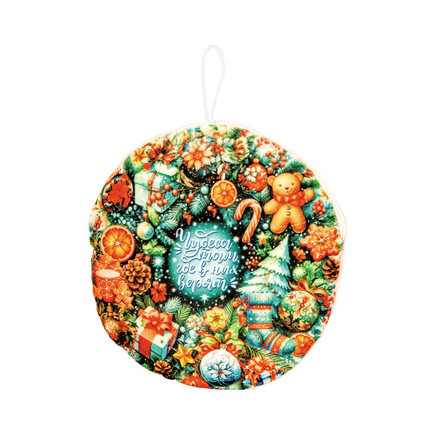 Детский сладкий новогодний подарок «Ватрушка». Фото 1