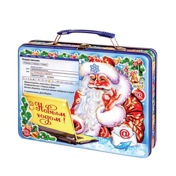 Детский сладкий новогодний подарок «Почтальон». Фото 1