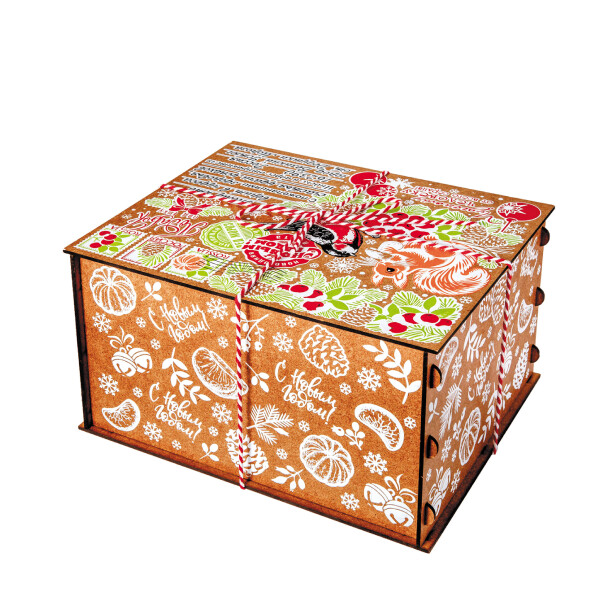 Детский сладкий новогодний подарок «Бандероль». Фото 2