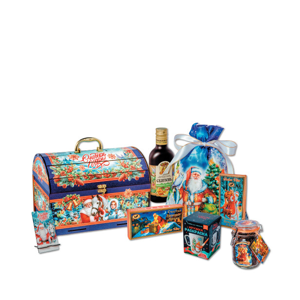 Детский сладкий новогодний подарок «Яства». Фото 1