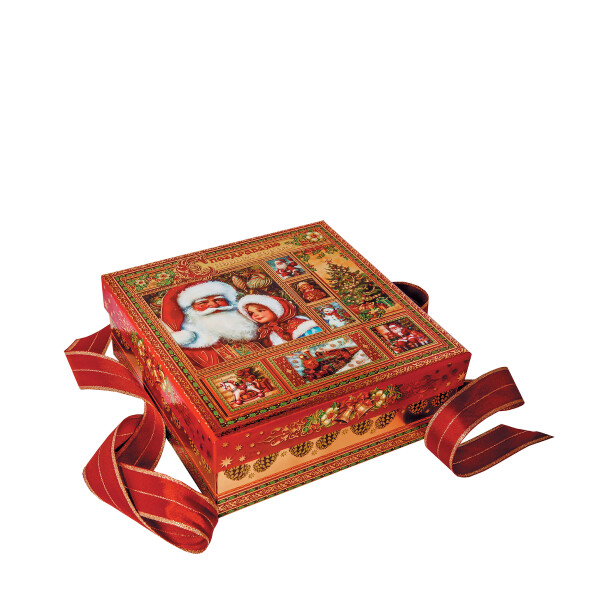 Детский сладкий новогодний подарок «Коллаж». Фото 2