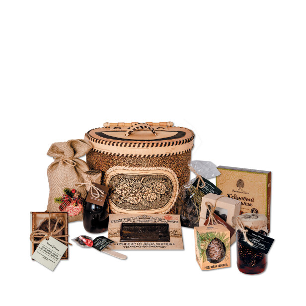 Детский сладкий новогодний подарок «Короб». Фото 1