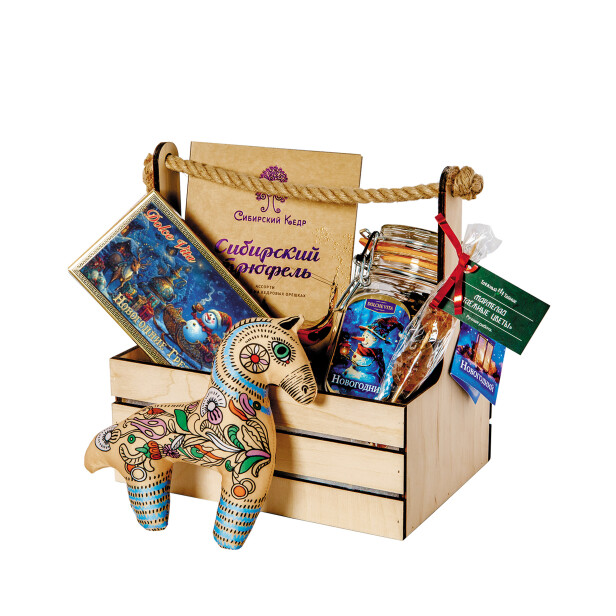 Детский сладкий новогодний подарок «Гурман». Фото 1