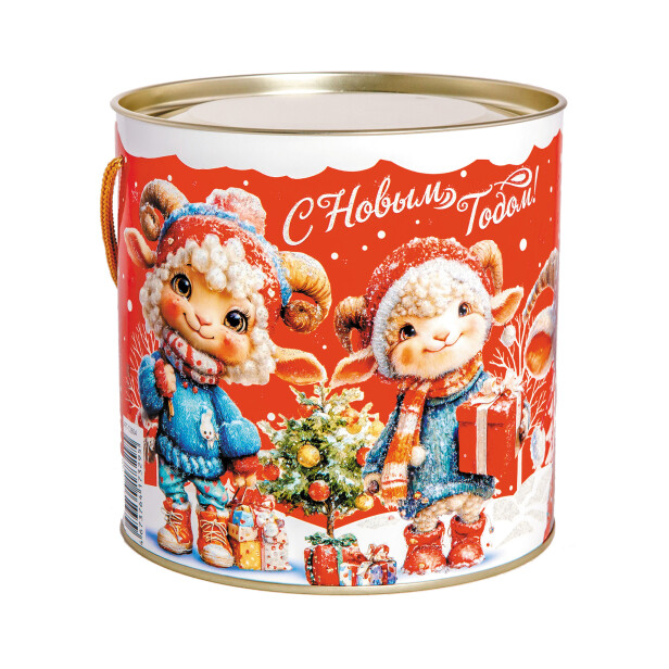 Детский сладкий новогодний подарок «Друзья». Фото 1